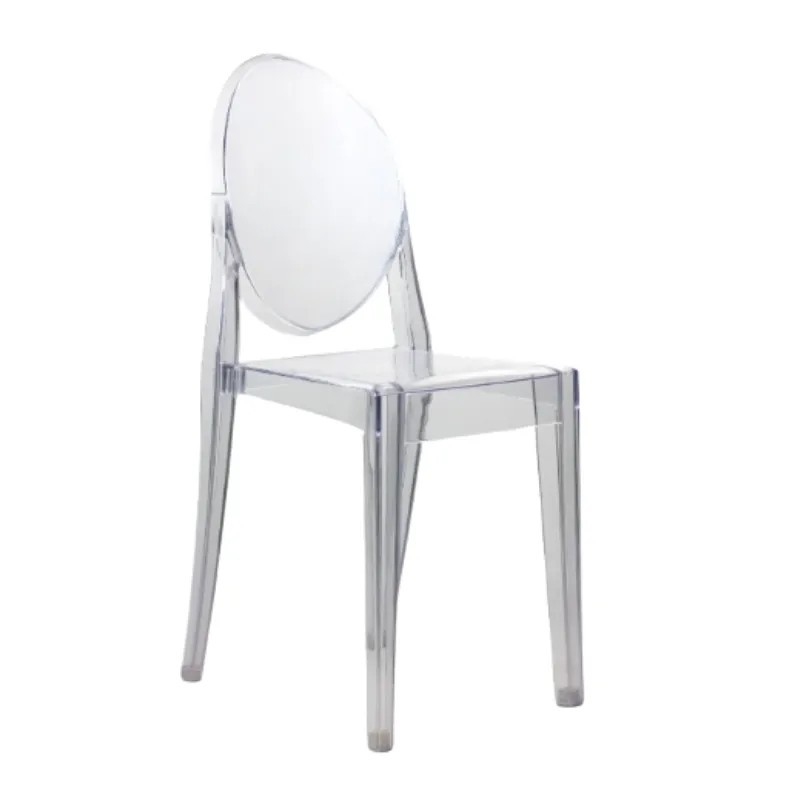 Silla Ghost Transparente Apilable | Mobiliario Hostelería
