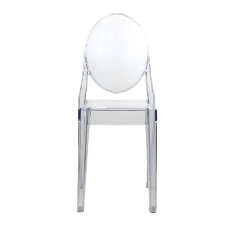 Silla Ghost Transparente Apilable | Mobiliario Hostelería