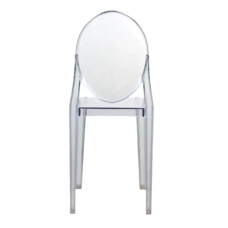 Silla Ghost Transparente Apilable | Mobiliario Hostelería