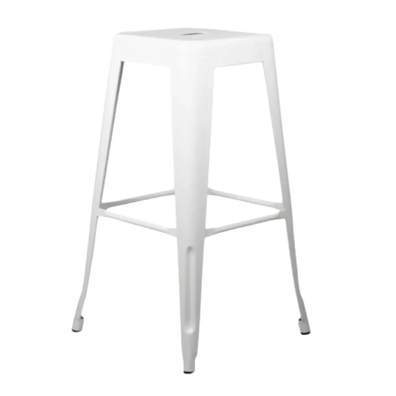Taburete Stilix de Acero Apilable | Mobiliario Hostelería
