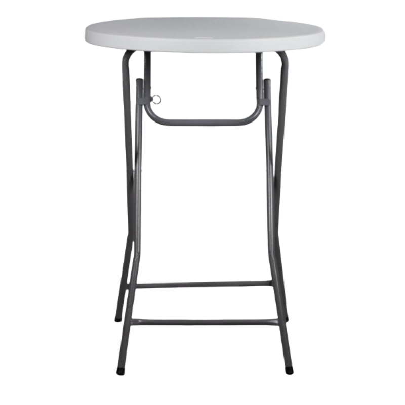 Mesa Alta Redonda Plegable 80 cm | Mobiliario Hostelería 2