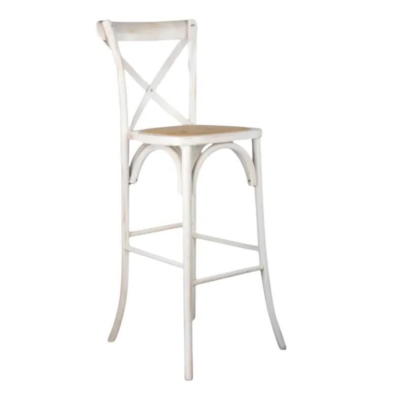 Taburete crossback madera haya | Taburete hostelería