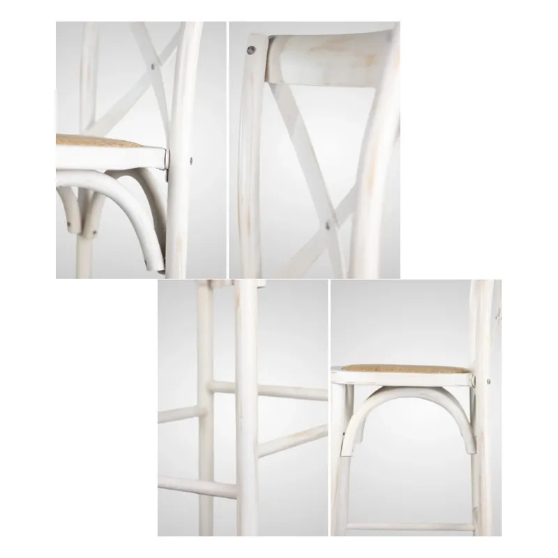 Taburete crossback madera haya | Taburete hostelería
