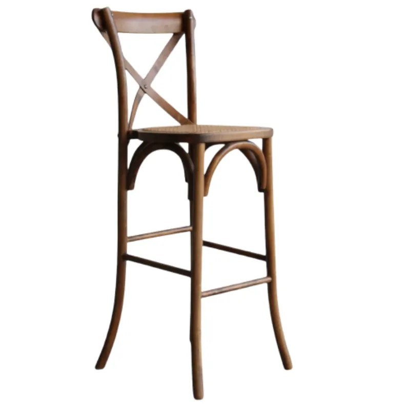 Taburete crossback madera haya | Taburete hostelería