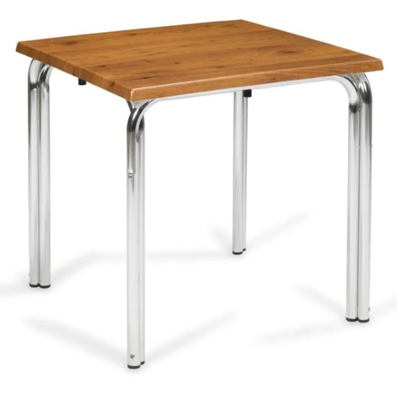 Mesa Apilable Pata Doble Exterior | Mobiliario Hostelería