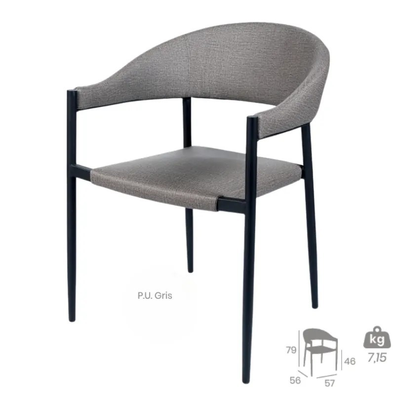 Sillón Nara Tapizado | Mobiliario Hostelería