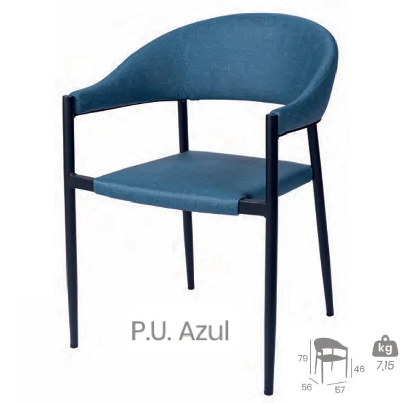 Sillón Nara Tapizado | Mobiliario Hostelería