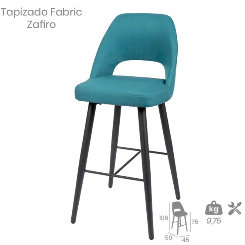 Taburete Arona Fabric | Banqueta Tapizada Para Hostelería