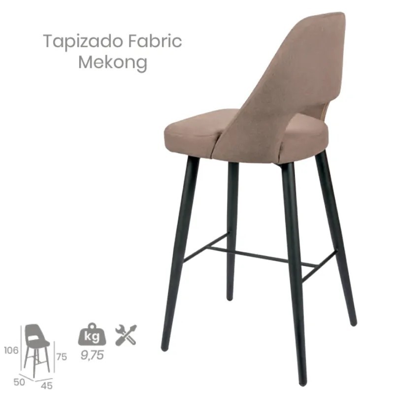 Taburete Arona Fabric | Banqueta Tapizada Para Hostelería