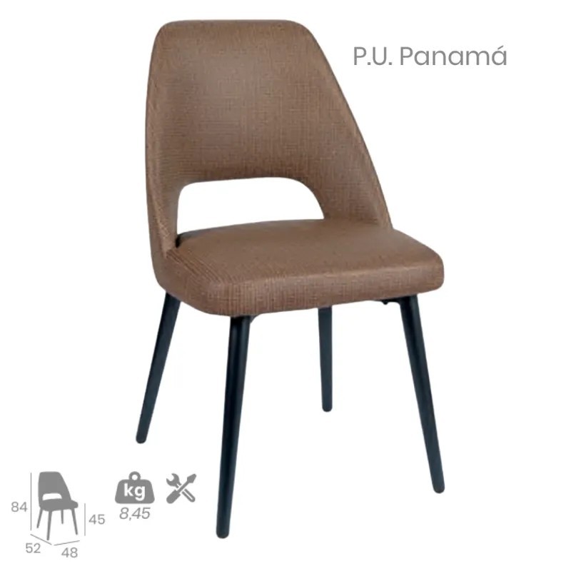 Silla Arona P.U. | Silla Tapizada Para Hostelería