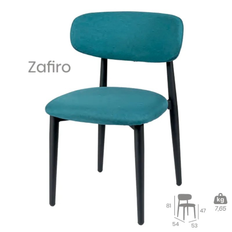 Silla Lírica Tapizada | Diseño Moderno Para Hostelería