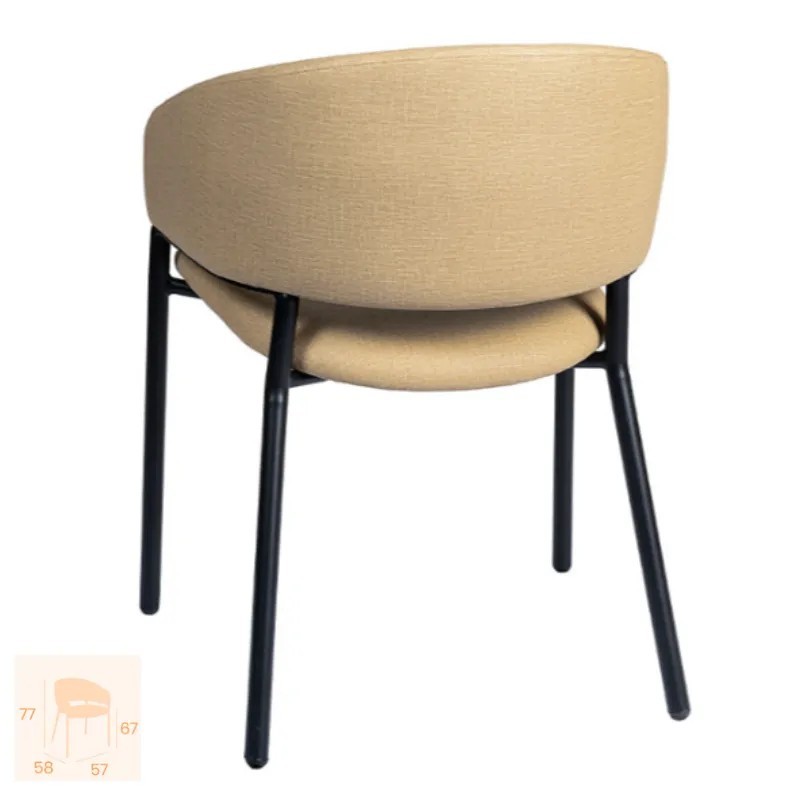 Sillón Alsacia Tapizado | Elegancia Y Confort Para Hostelería