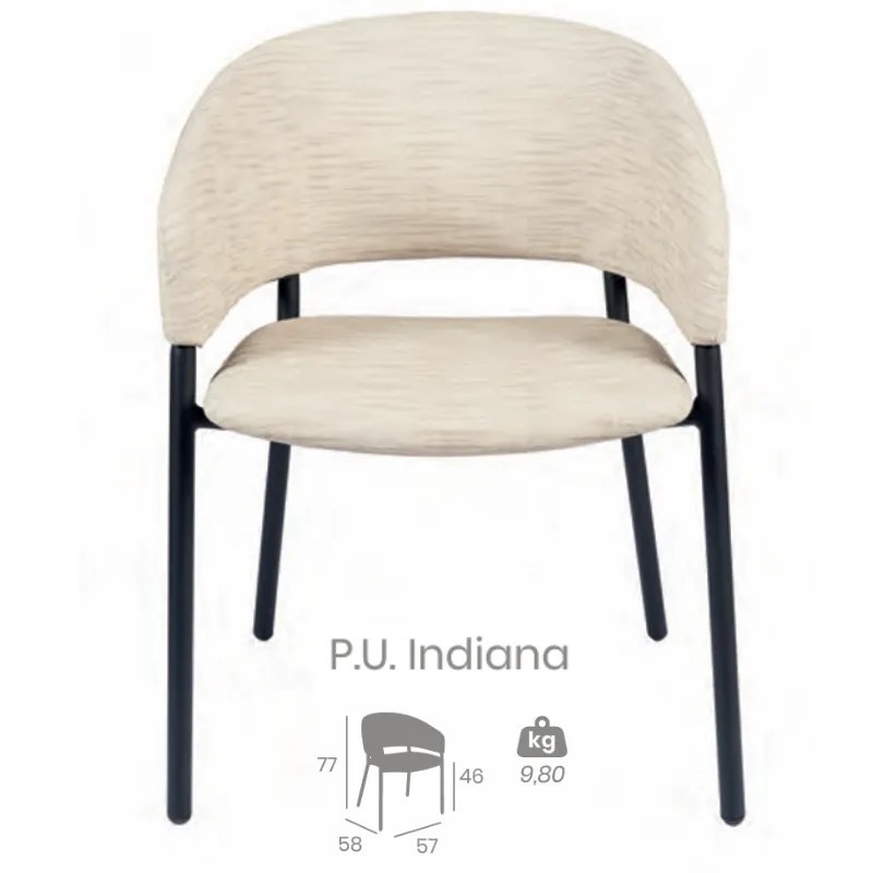 Sillón Alsacia Tapizado | Elegancia Y Confort Para Hostelería