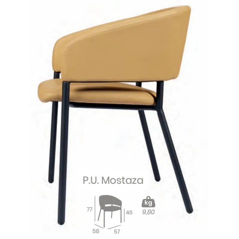 Sillón Alsacia Tapizado | Elegancia Y Confort Para Hostelería