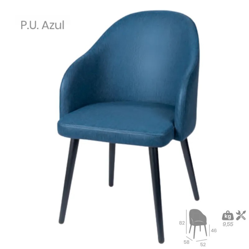 Sillón Monza Tapizado | Confort Y Diseño Para Hostelería