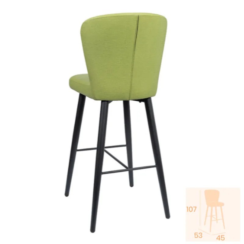 Taburete Véneto | Banqueta Tapizada para Hostelería