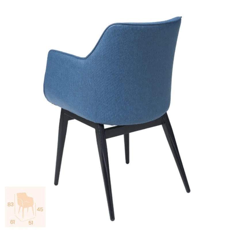 Sillón Davos C-4 | Sillón Tapizado Hostelería