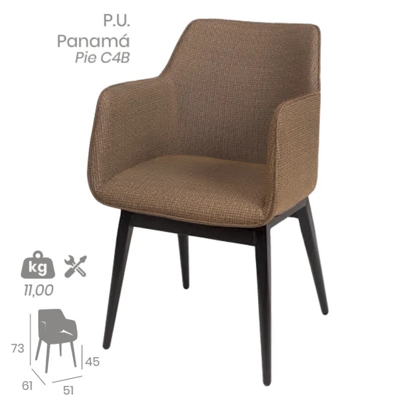 Sillón Davos C-4 | Sillón Tapizado Hostelería