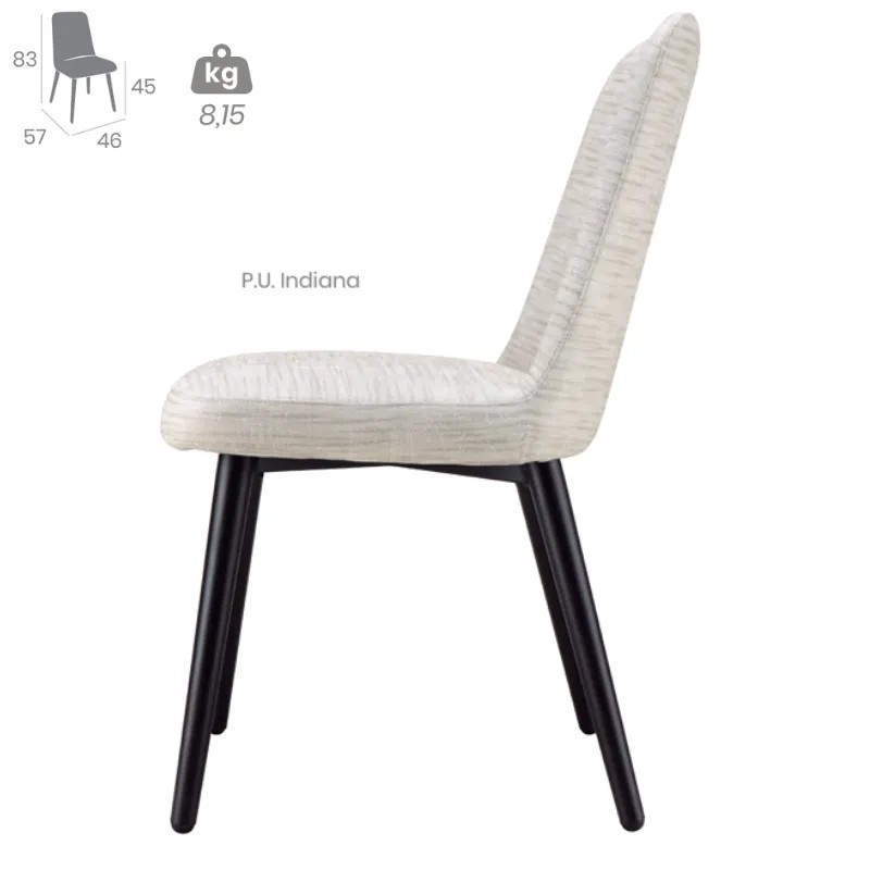 Silla Murano | Silla Tapizada para Hostelería