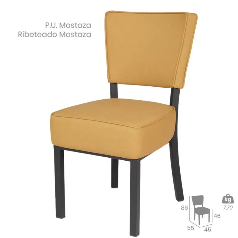 Silla Bohemia | Silla Tapizada para Hostelería