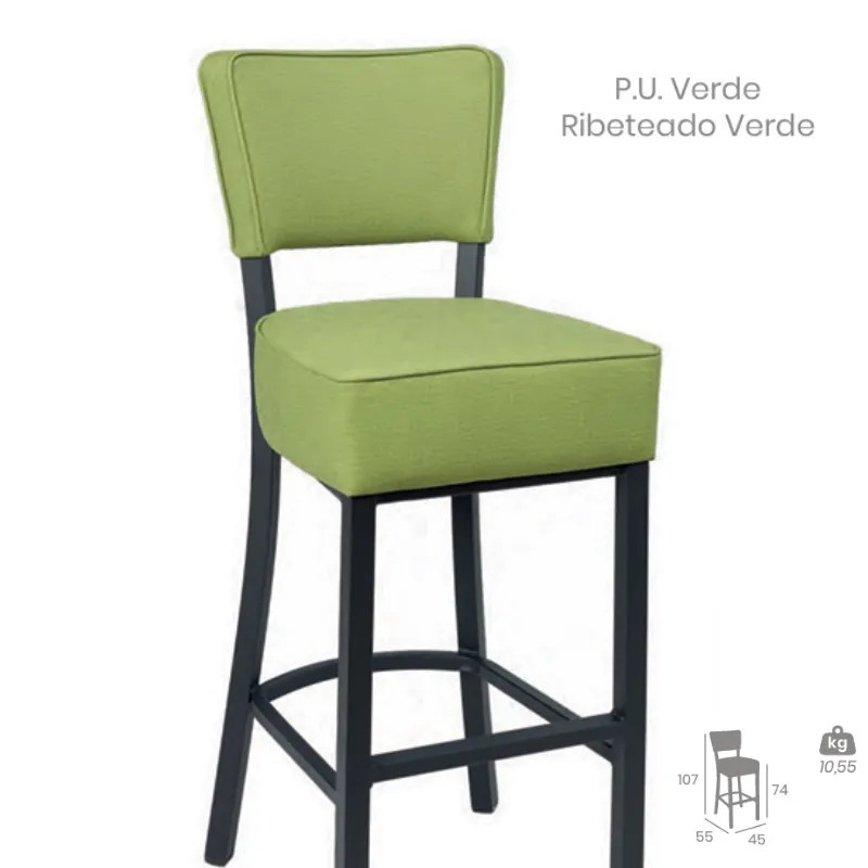 Taburete Bohemia | Banqueta Tapizada para Hostelería