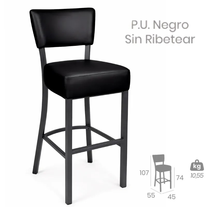 Taburete Bohemia | Banqueta Tapizada para Hostelería