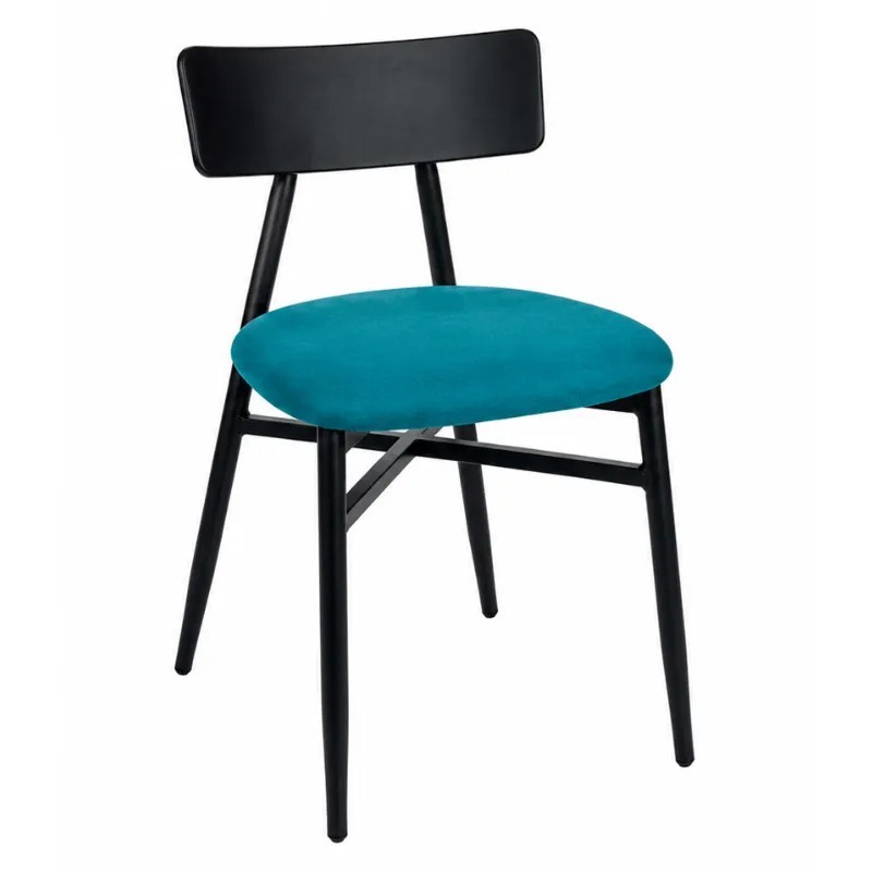 Silla Brooklyn Respaldo Acero | Silla Hostelería