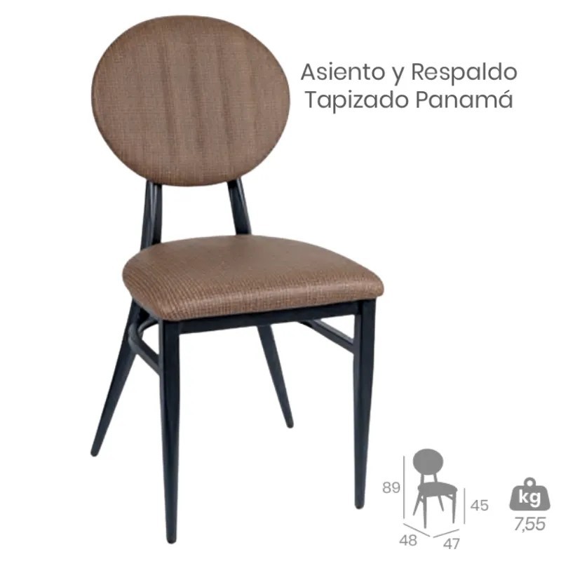 Silla Minnesota Tapizada | Diseño Moderno para Hostelería 2