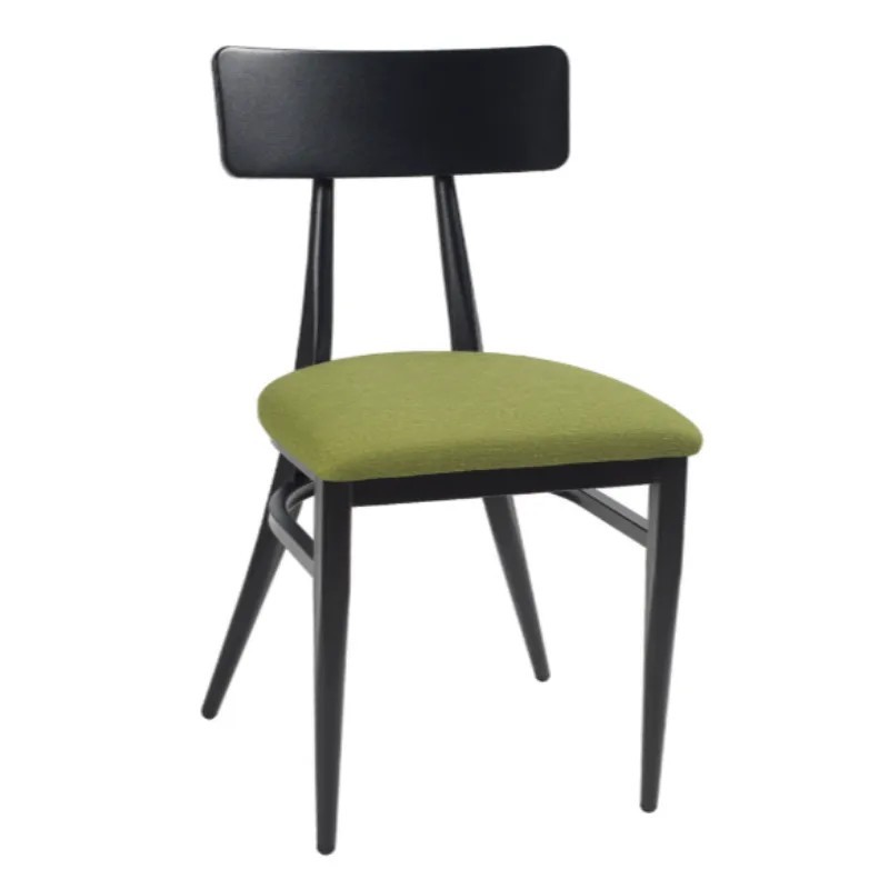 Silla Montana Respaldo Acero | Personalizable para Hostelería