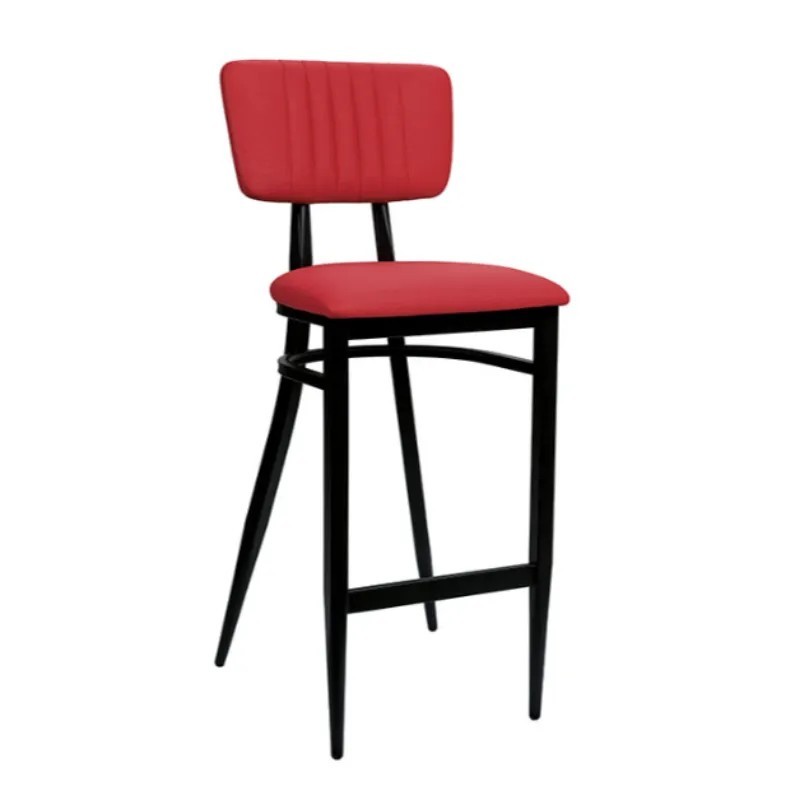 Taburete Montana Respaldo Tapizado | Banqueta Hostelería