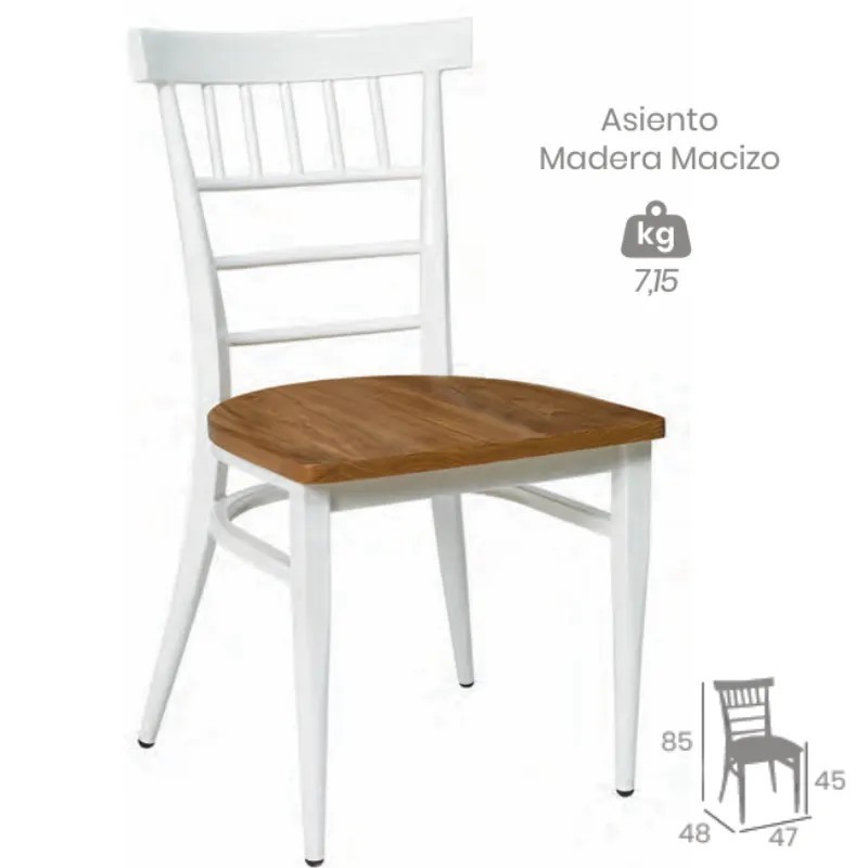 Silla Nevada | Silla Personalizable para Hostelería