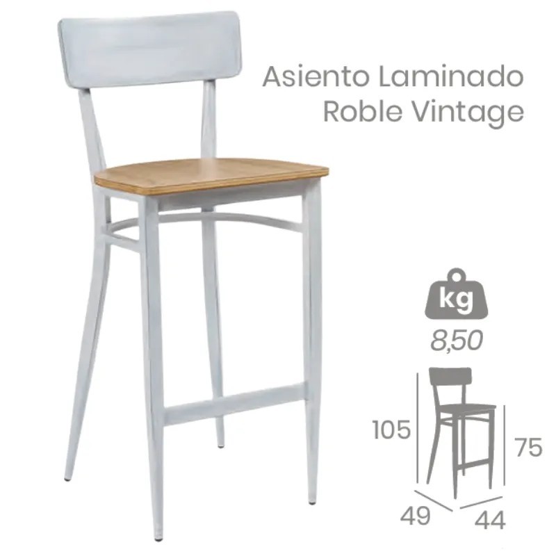 Taburete Pensilvania | Banqueta para Hostelería
