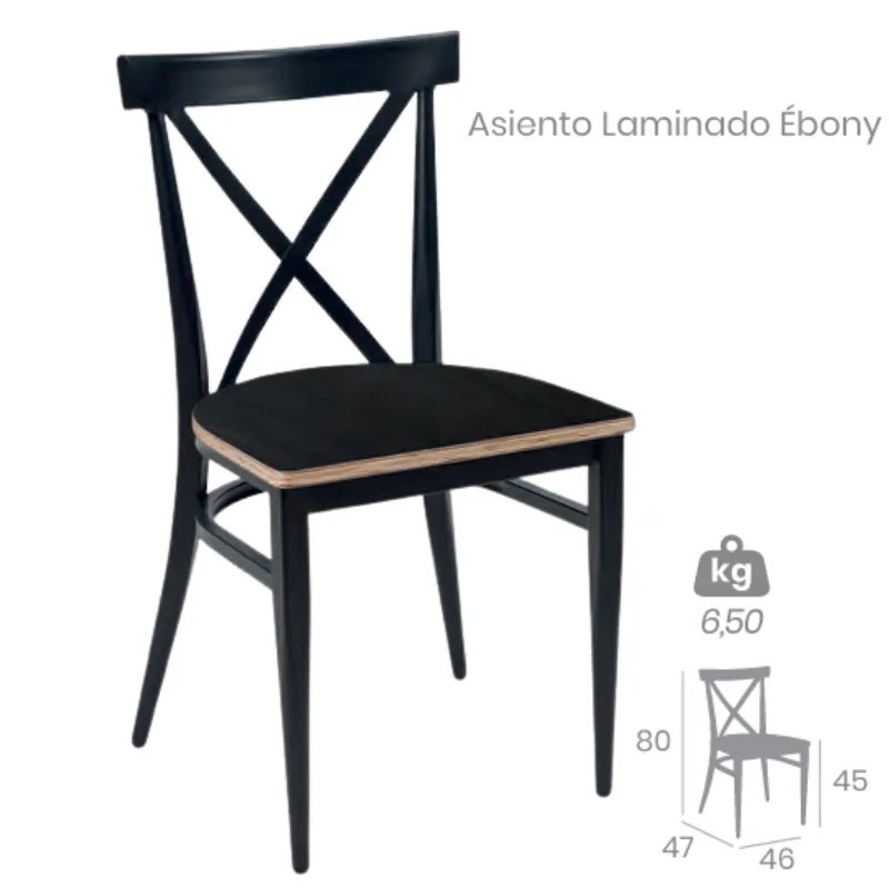 Silla Orlando | Diseño Industrial Para Restaurantes Y Cafeterías 2