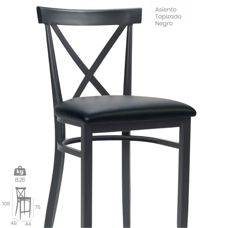 Taburete Orlando | Diseño Industrial Para Bares Y Restaurantes