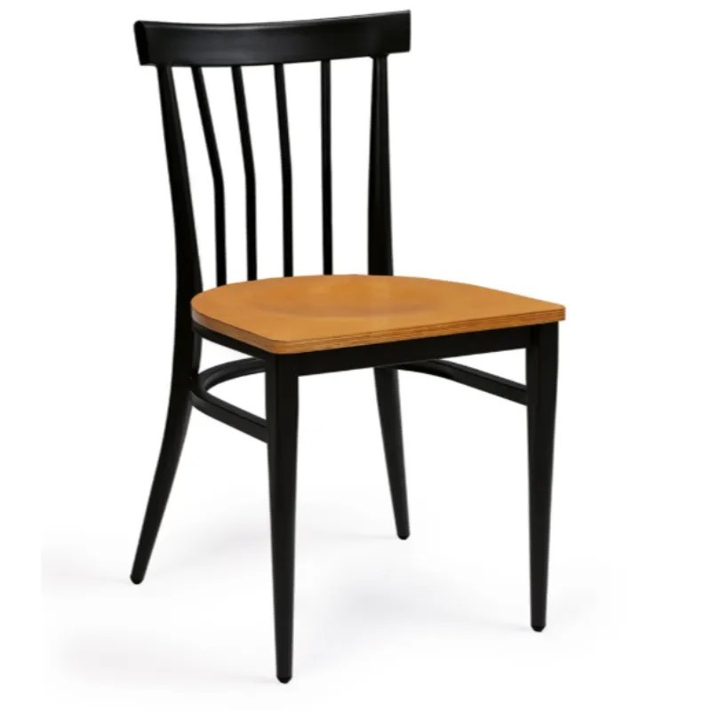 Silla Baltimore Acero | Mobiliario Hostelería