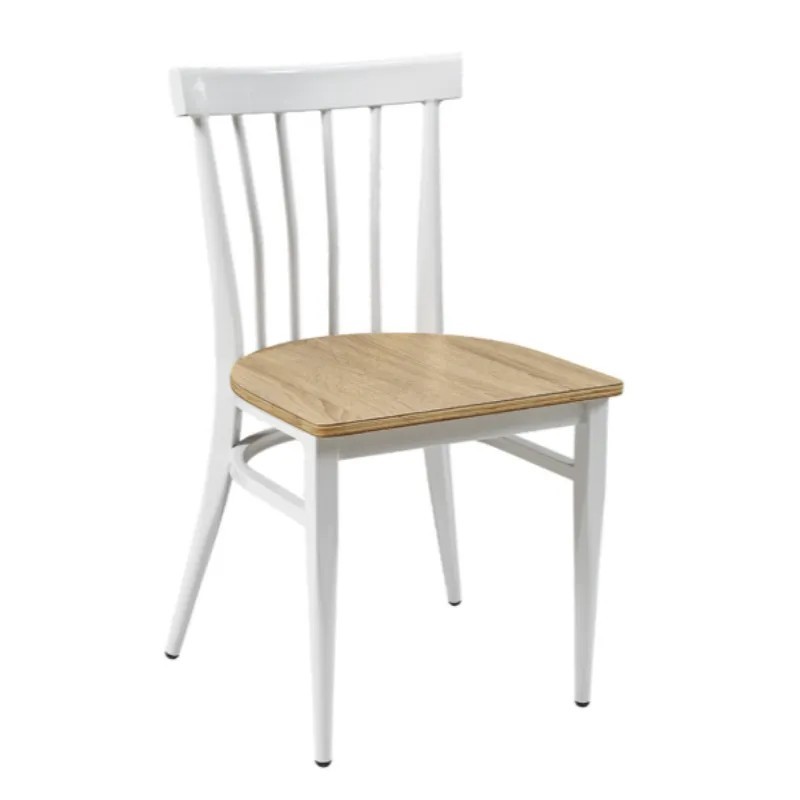Silla Baltimore Acero | Mobiliario Hostelería