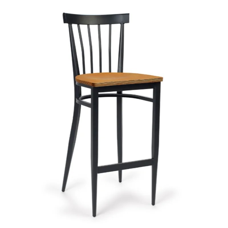 Taburete Baltimore Acero | Mobiliario Hosteleria