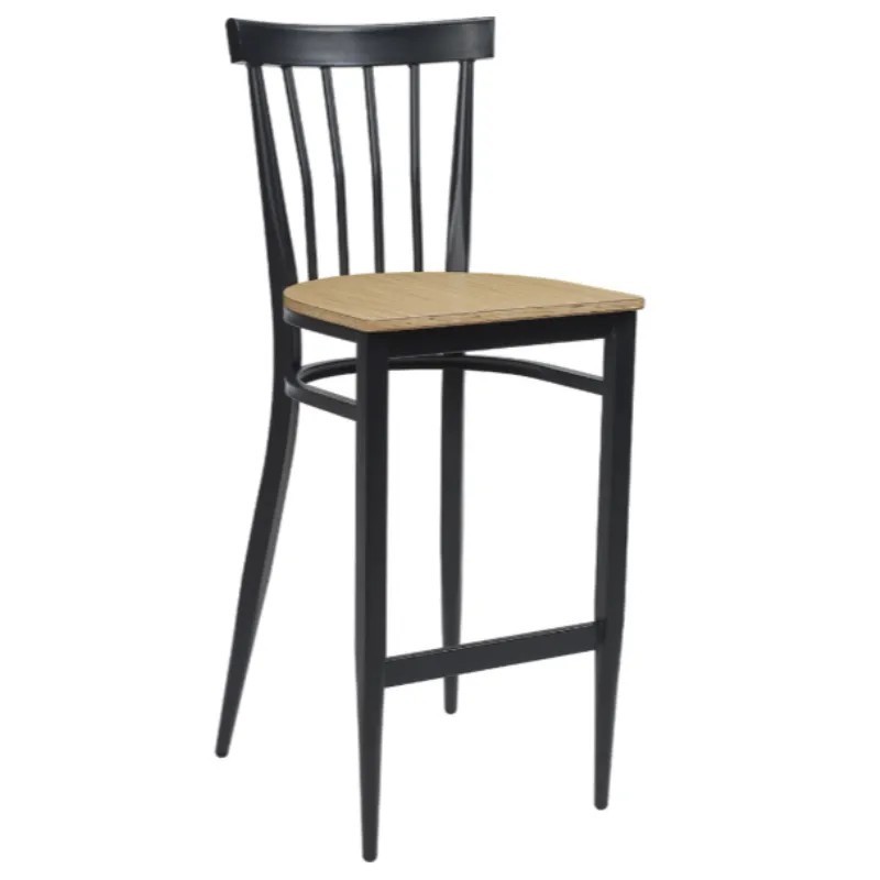 Taburete Baltimore Acero | Mobiliario Hosteleria