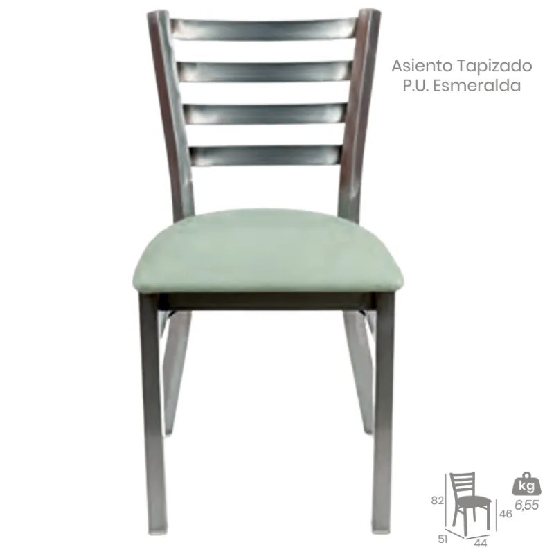 Silla América | Silla Metálica Personalizable Para Hostelería
