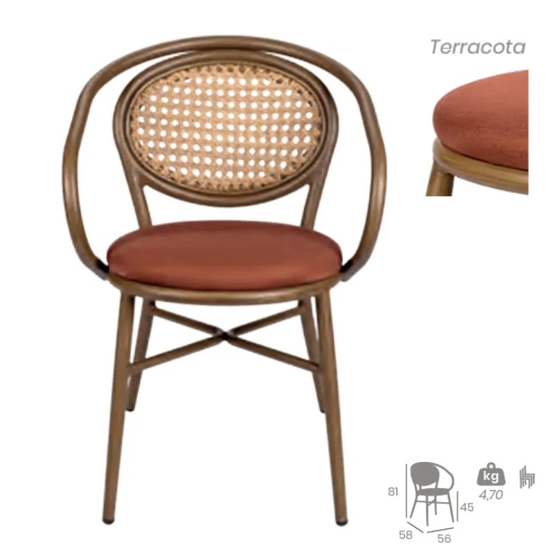 Sillón Cracovia  | Diseño Elegante En Aluminio