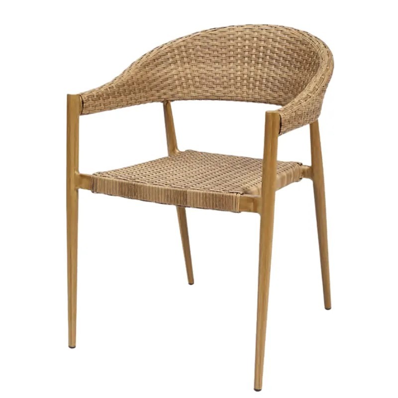 Sillón exterior aluminio apilable | Terraza y jardín