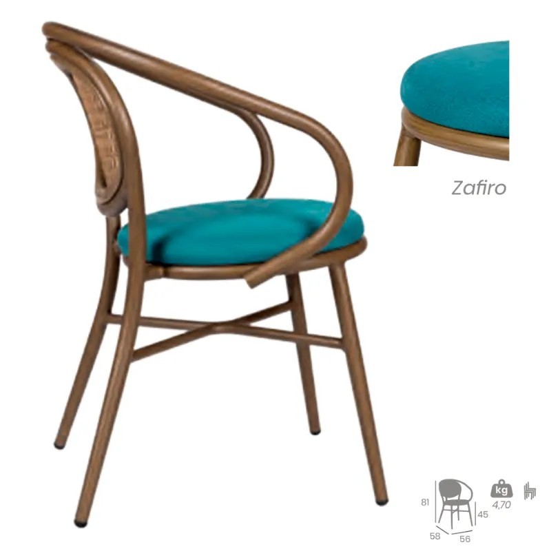 Sillón Cracovia  | Diseño Elegante En Aluminio