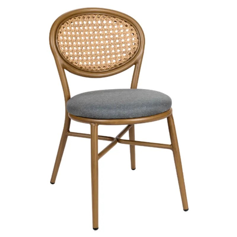 Silla Cracovia Rejilla | Diseño Elegante En Aluminio
