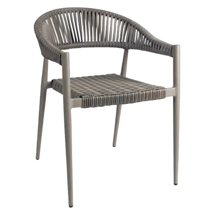 Sillón exterior aluminio apilable | Terraza y jardín