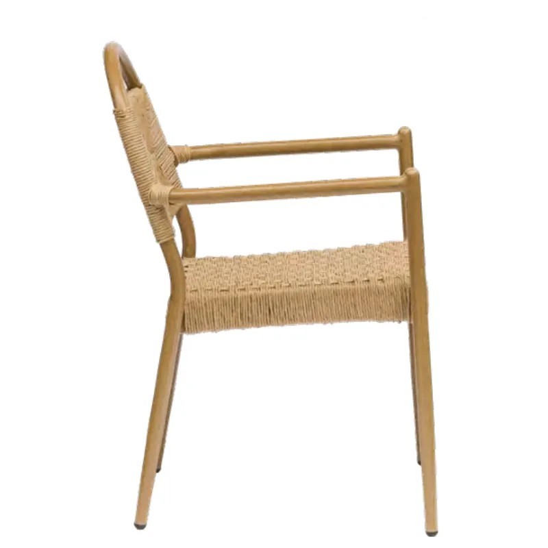 Sillón apilable de aluminio | Exterior y terraza