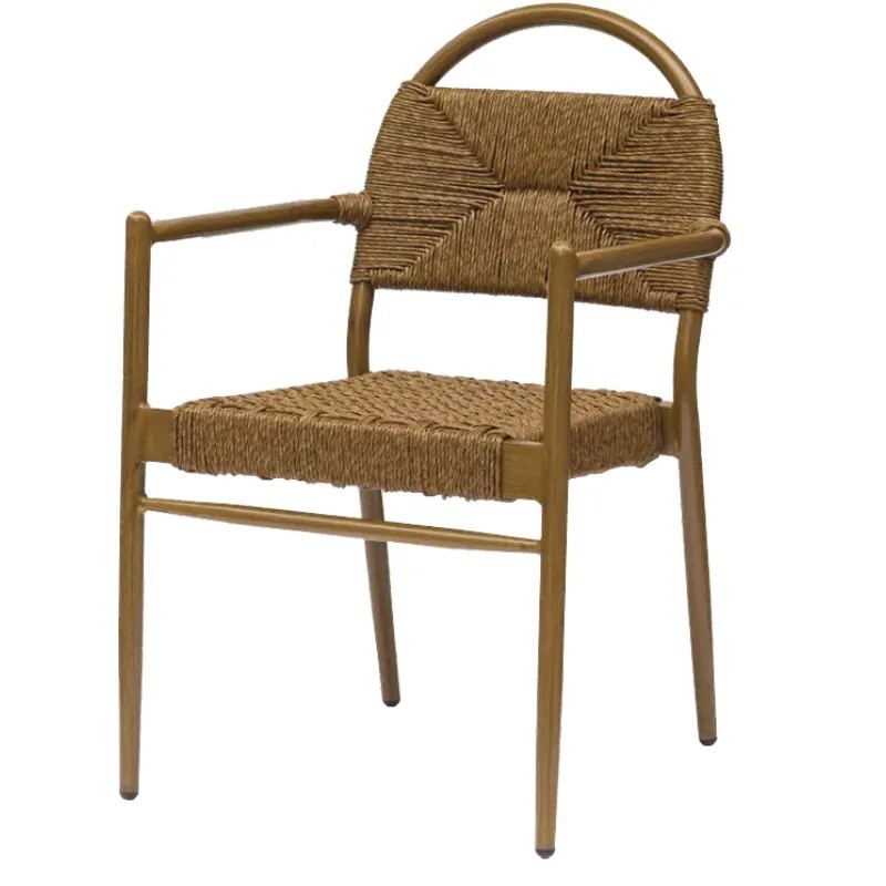 Sillón apilable de aluminio | Exterior y terraza