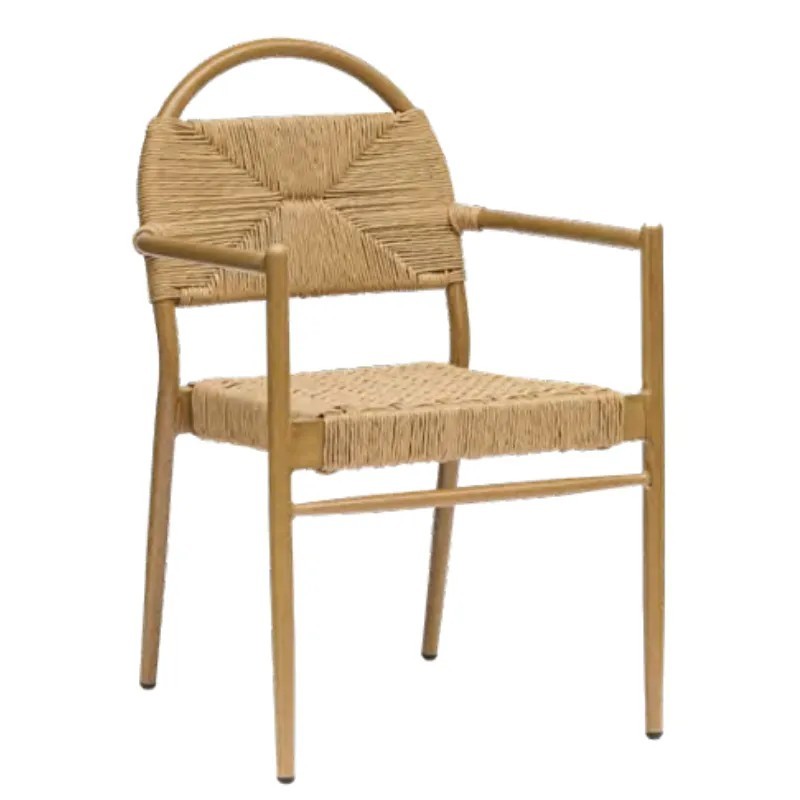 Sillón apilable de aluminio | Exterior y terraza