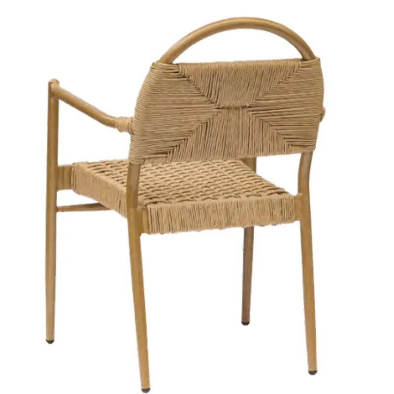 Sillón apilable de aluminio | Exterior y terraza