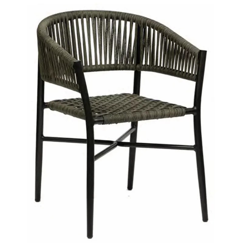Sillón Havana aluminio exterior apilable | Terraza