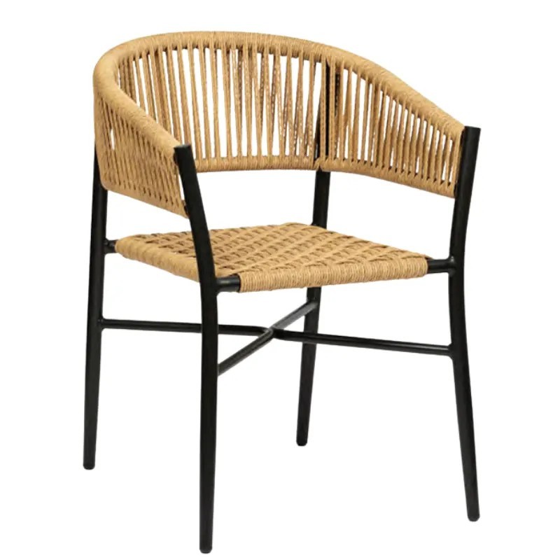 Sillón Havana aluminio exterior apilable | Terraza